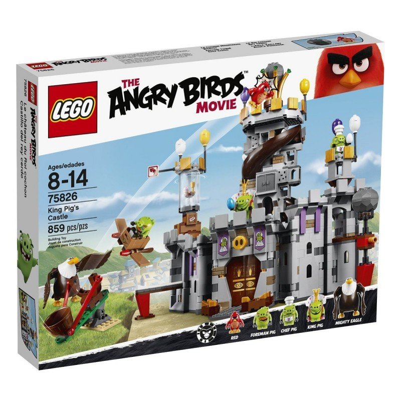 LEGO Angry Birds Zamek króla świnek 75826