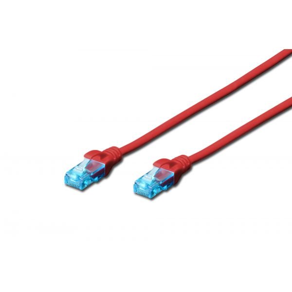 Digitus Professional Patch cord UTP kat. 5e 2m PVC czerwony DK-1512-020/R