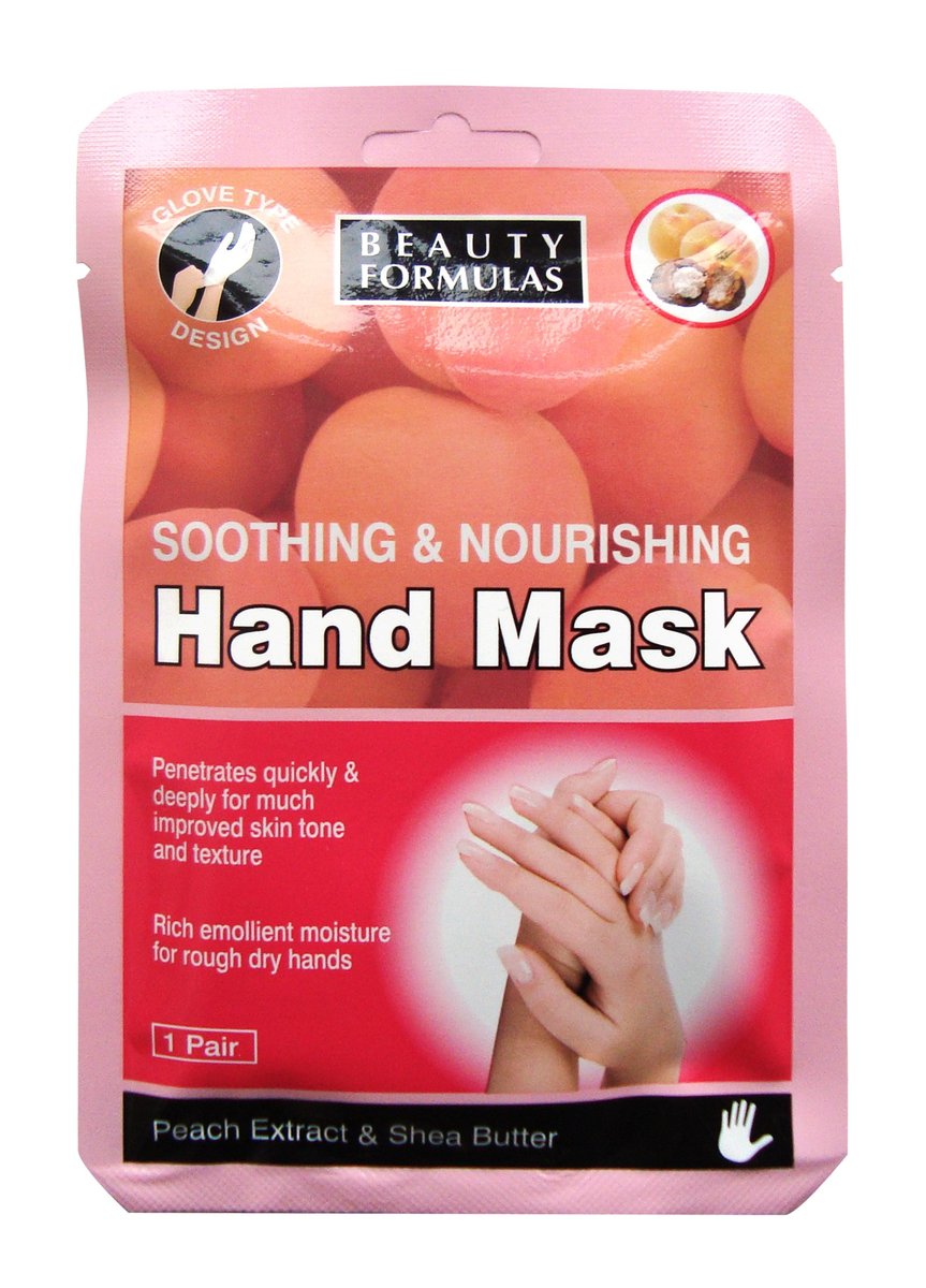 Beauty Formulas maska na dłonie rękawiczki 1 para