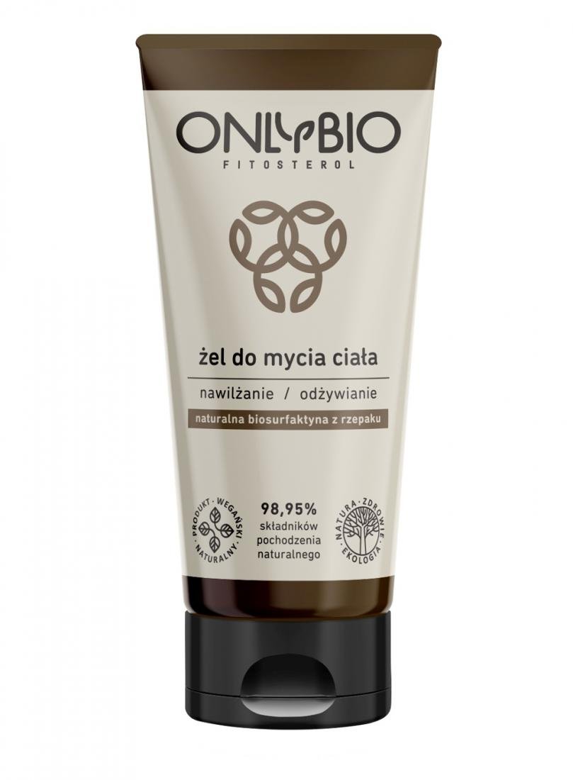 Laboratorium Naturella ONLYBIO ŻEL DO MYCIA CIAŁA NAWILŻANIE/ODŻYWIANIE 200ML TUBA OB046