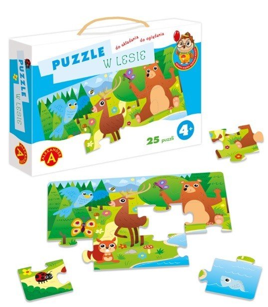 Alexander  Puzzle w lesie: 25 puzzli