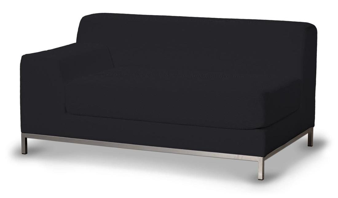 Dekoria Pokrowiec na sofę lewostronną Kramfors 2-osobową czarny Sofa Kramfors Etna 625-705-00