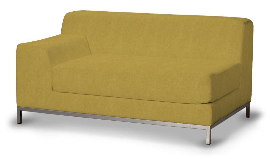 Dekoria Pokrowiec na sofę lewostronną Kramfors 2-osobową musztardowy szenil Sofa Kramfors Etna 625-705-04