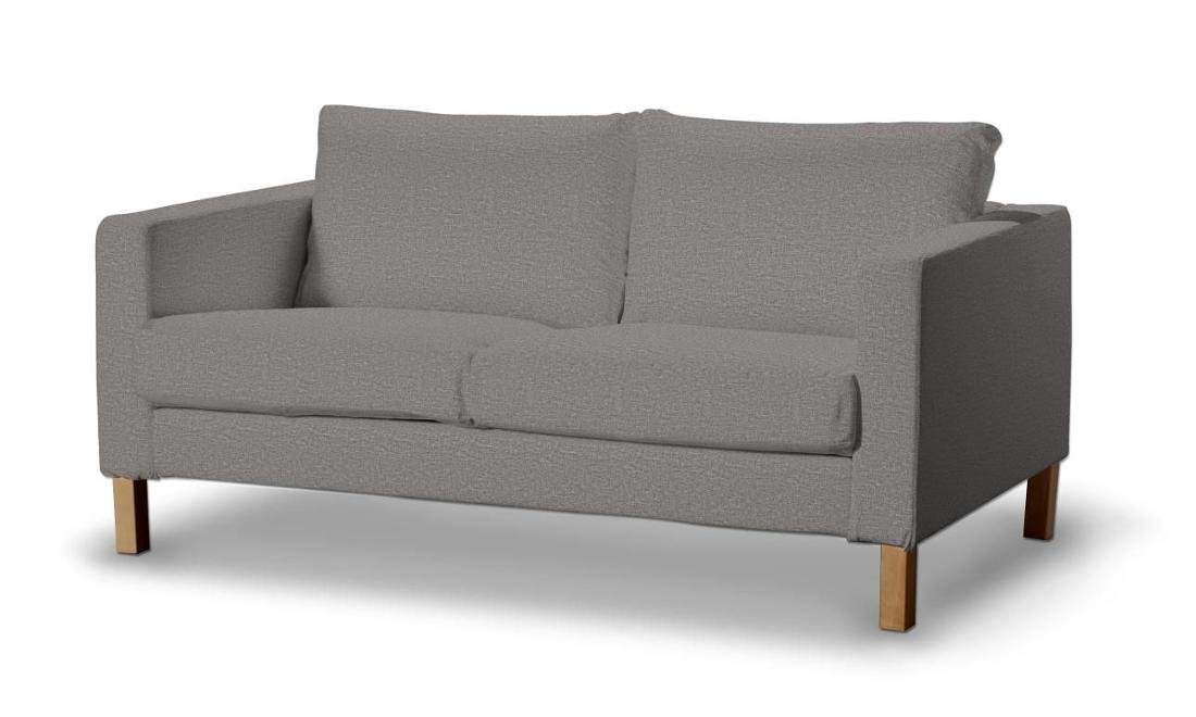 Dekoria pl pl Pokrowiec na sofę Karlstad 2-osobową nierozkładaną krótki szary 165 x 89 x 64 cm Edinburgh 5901249696755