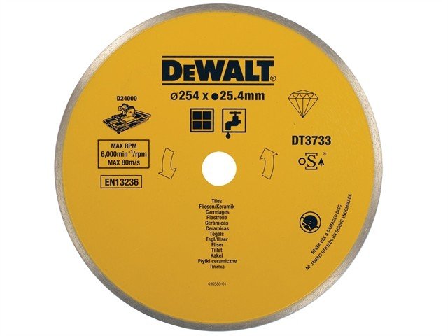 DeWalt Tarcze do cięcia na mokro płytek ceramicznych DT3733 Przecinarki D24000S
