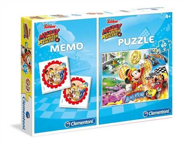 Clementoni Puzzle 60el + Memo Mickey 07917