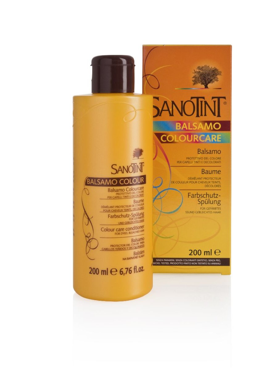 Sanotint Colourcare, balsam chroniący kolor do włosów farbowanych, 200 ml