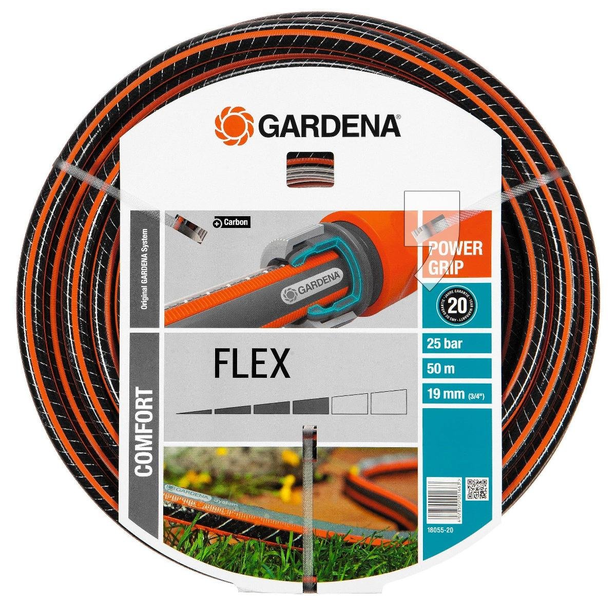 Gardena Wąż ogrodowy - Comfort Flex 3/4 - 50m (18055-20)