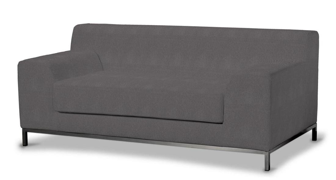 Dekoria Pokrowiec na sofę Kramfors 2-osobową grafitowy Sofa Kramfors 2-osobowa Etna 624-705-35