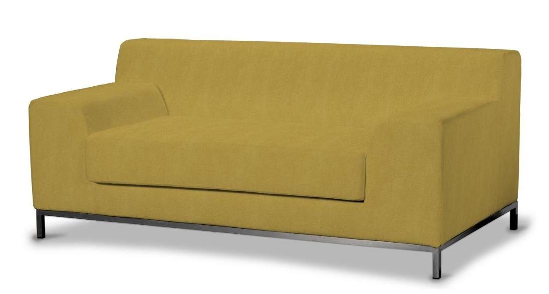 Dekoria Pokrowiec na sofę Kramfors 2-osobową musztardowy szenil Sofa Kramfors 2-osobowa Etna 624-705-04