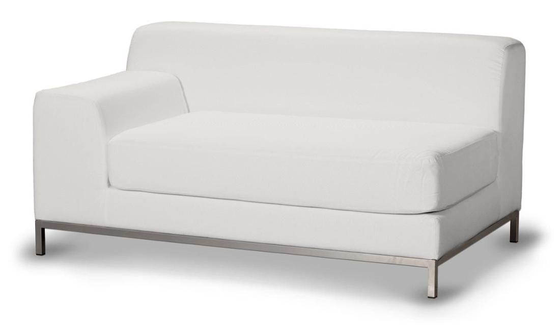 Dekoria Pokrowiec na sofę lewostronną Kramfors 2-osobową kremowa biel Sofa Kramfors Etna 625-705-01