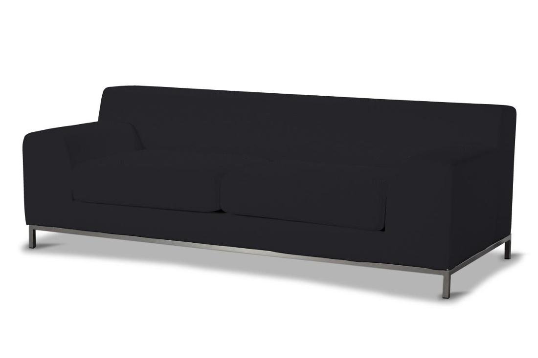 Dekoria Pokrowiec na sofę Kramfors 3-osobowa czarny Sofa Kramfors 3-osobowa Etna 623-705-00