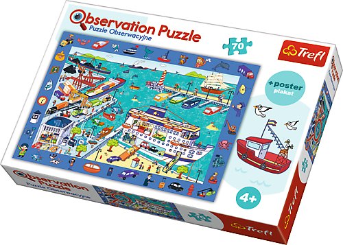 Trefl Puzzle obserwacyjne, puzzle Port