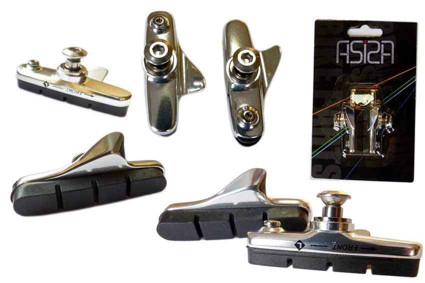 ZEIT Klocki do hamulców szosowych, Z-410, srebrne, rozmiar uniwersalny