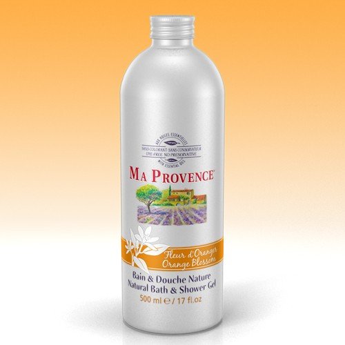 Ma Provence Ma Provence, naturalny żel do kąpieli i pod prysznic, pomarańcza, 500ml