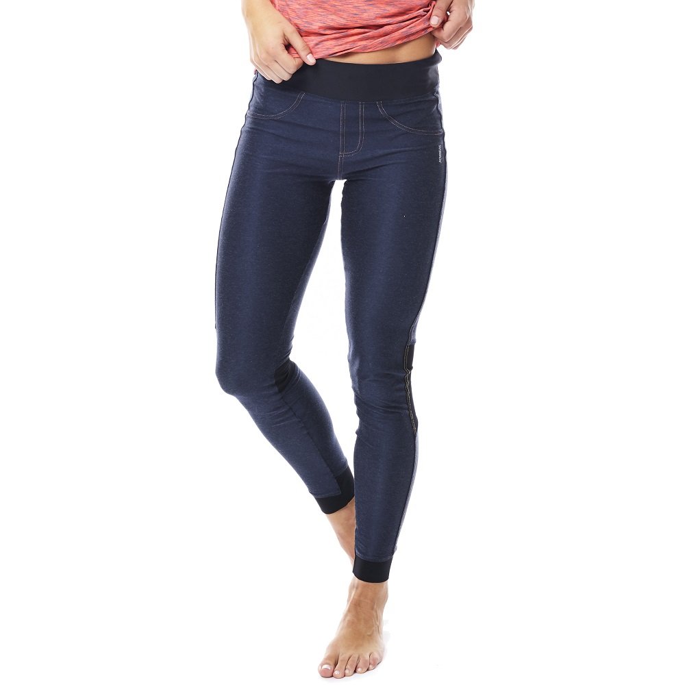 Jobe, Legginsy sportowe damskie, Discover Denim, niebieskie, rozmiar XS