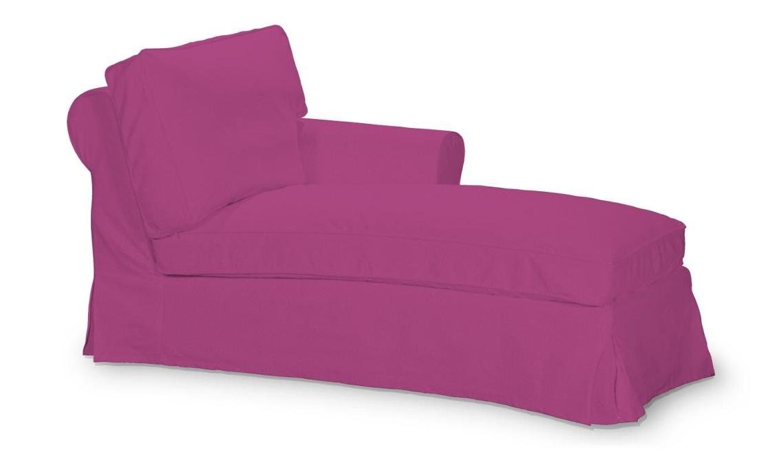 Dekoria Pokrowiec na szezlong Ektorp prawy amarant 84 x 166 x 73 cm Etna 641-705-23