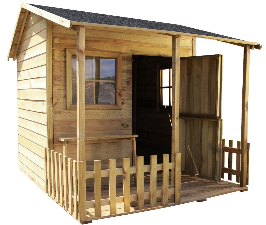 4iQ Drewniany domek dla dzieci Malwinka 4iQ