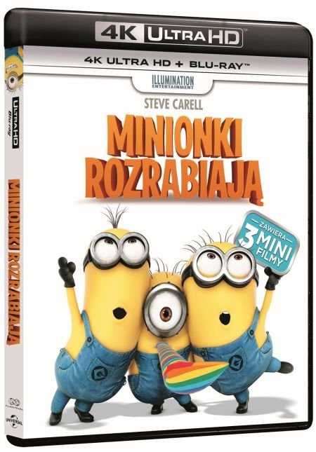 FILMOSTRADA Minionki rozrabiają 4K Ultra HD) Blu-Ray