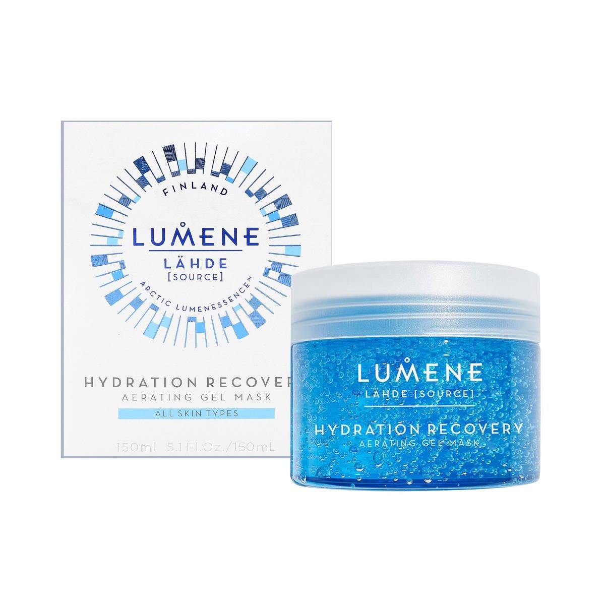 Lumene HYDRATION RECOVERY AERATING GEL MASK - Dotleniająca maska żelowa LUMHAMMZE