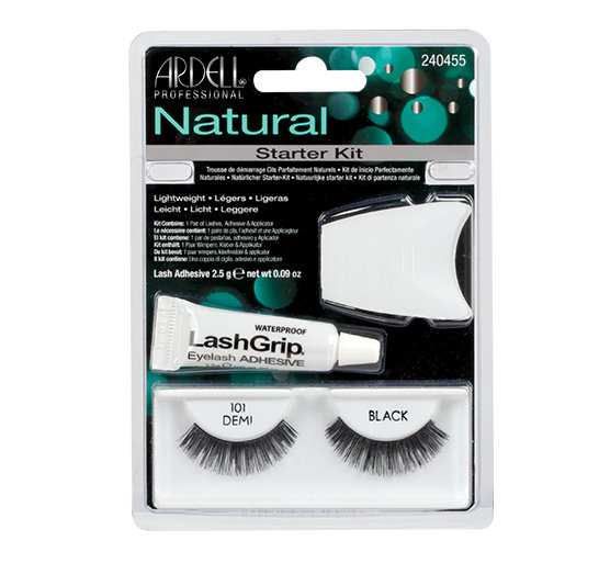 Ardell Natural Lashes Starter Kit Black 101 - zestaw do aplikacji sztuc