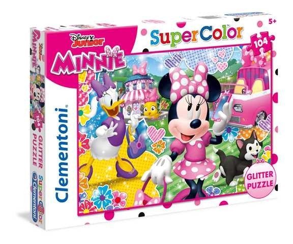 Clementoni Puzzle 104el Glitter Minnie 20146