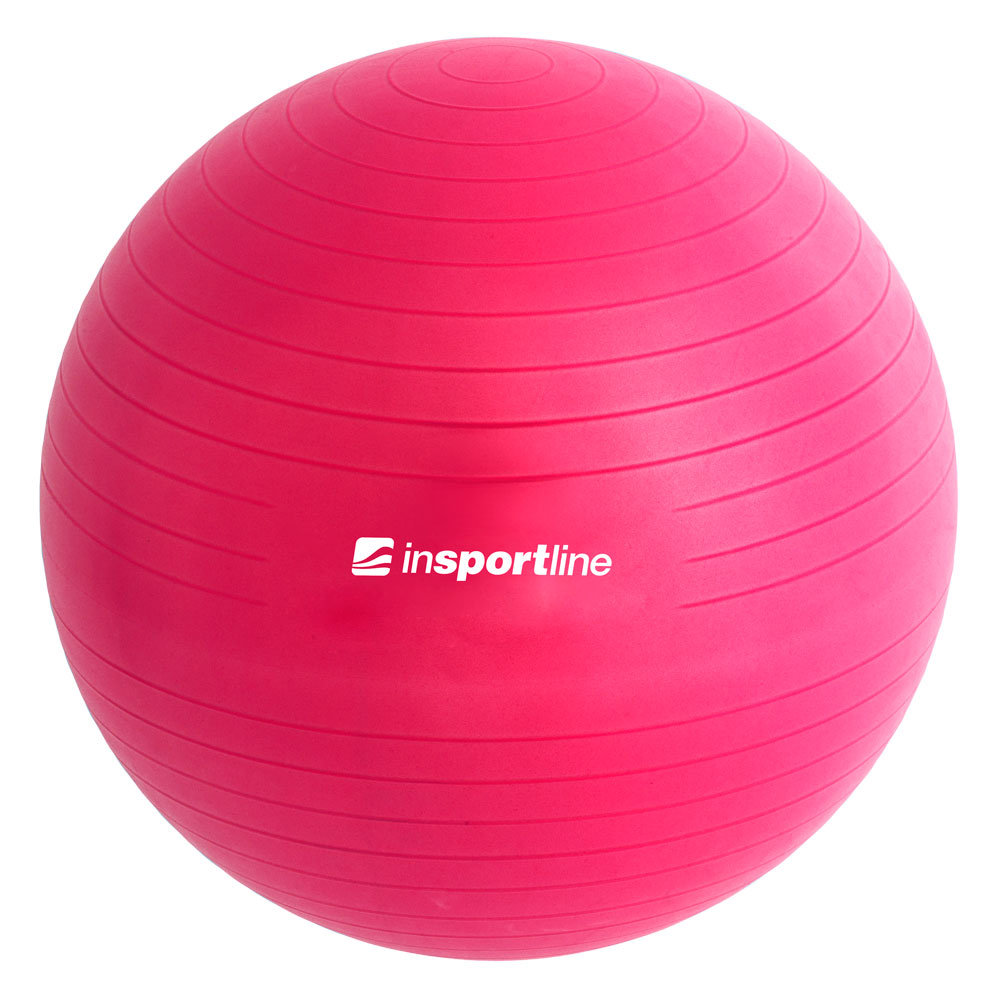 inSPORTline, Piłka gimnastyczna, Top Ball, 45 cm, Różowa