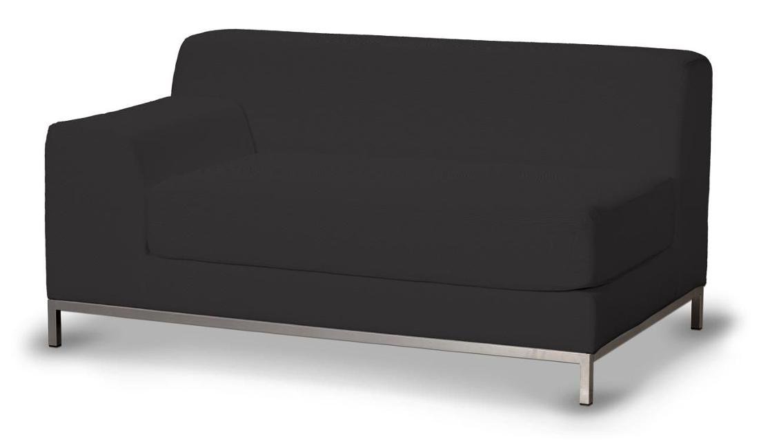 Dekoria Pokrowiec na sofę lewostronną Kramfors 2-osobową Shadow Grey grafitowy) Sofa Kramfors Cotton Panama 625-702-08