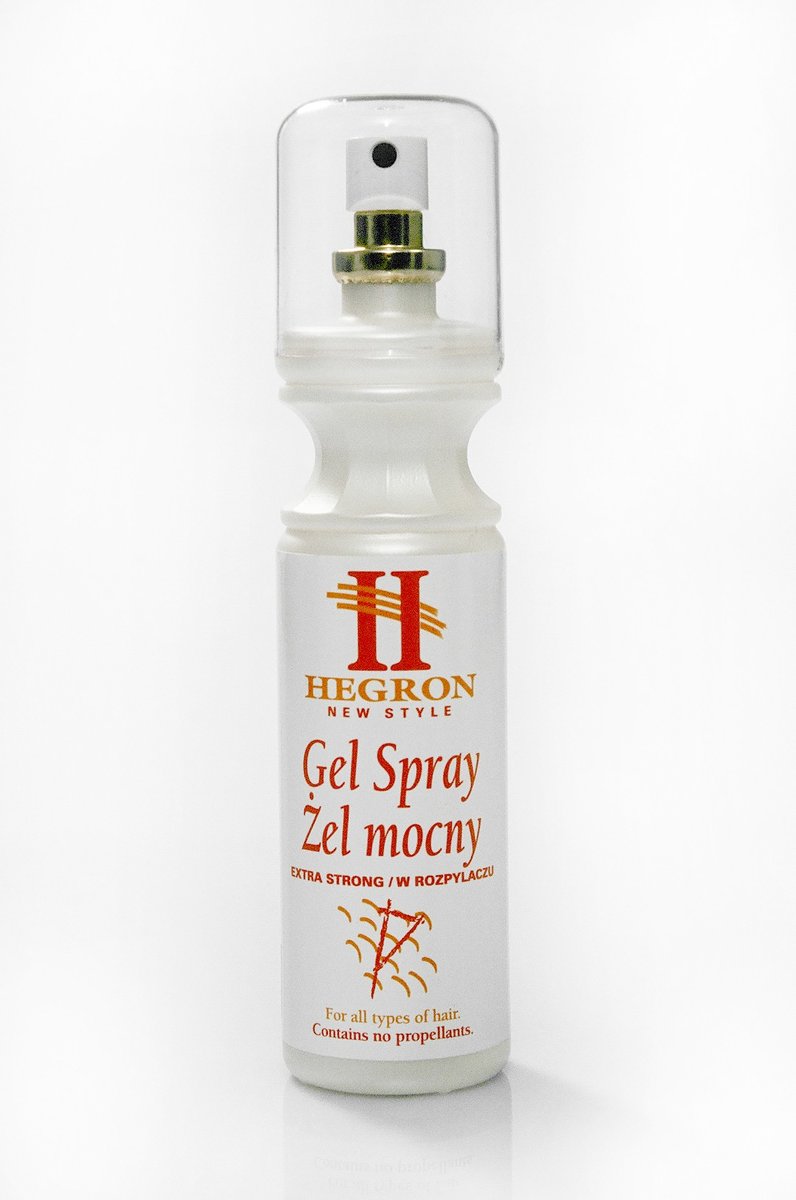 Hegron Żel do włosów mocny w rozpylaczu 150 ml