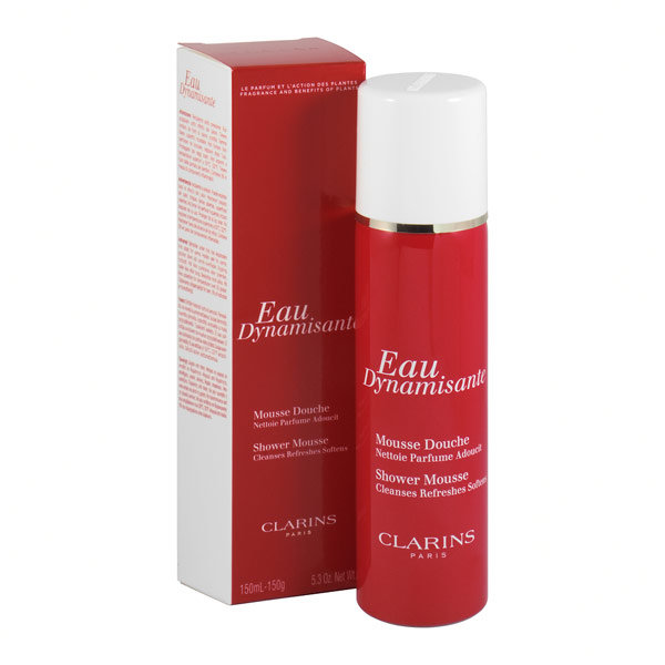 Clarins Eau Dynamisante, oczyszczająca pianka pod prysznic, 150 ml