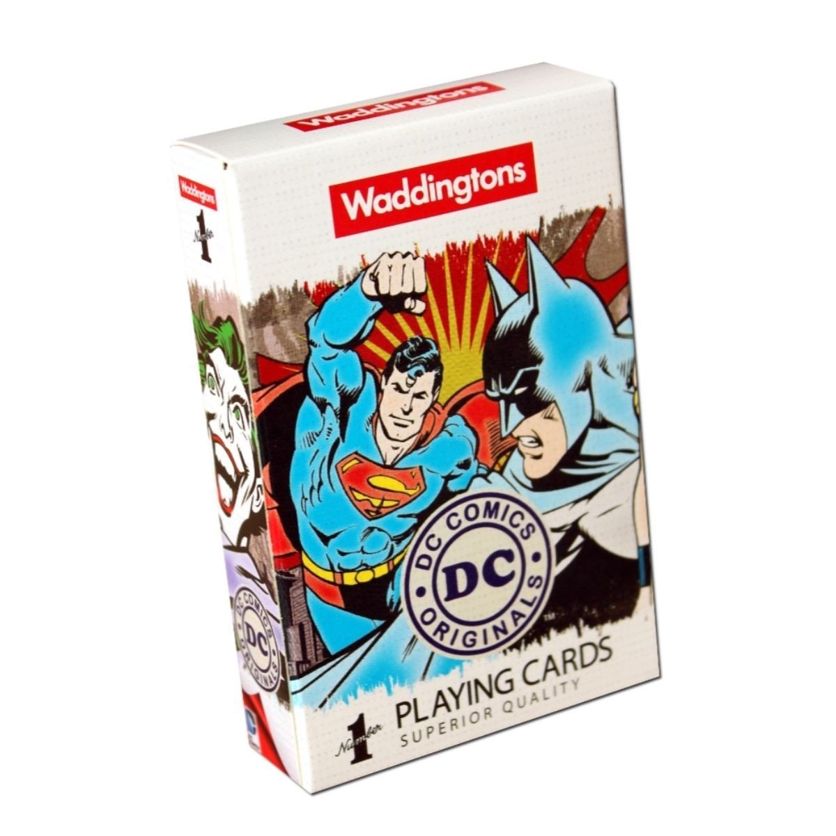 Winning Moves Moves Waddingtons No. 1 DC Retro Playing Cards
