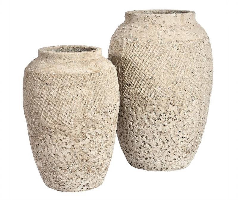 Belldeco Wazon B, Sirocco, beżowy, 23x23x33 cm