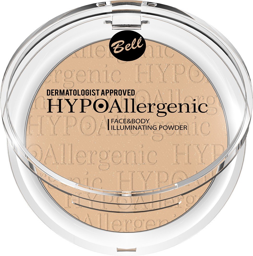 Bell HypoAllergenic Face&Body Illuminating Powder, puder rozświetlający do twarzy i ciała 03, 6 g