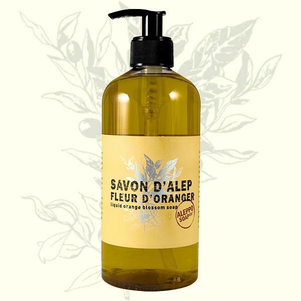 ALEPPO TADE Tade, mydło w płynie 12% oleju laurowego zapach pomarańczy, 500 ml
