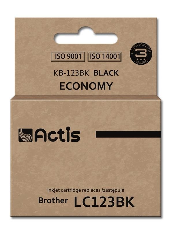 Actis KB-123Bk zamiennik Brother LC123Bk