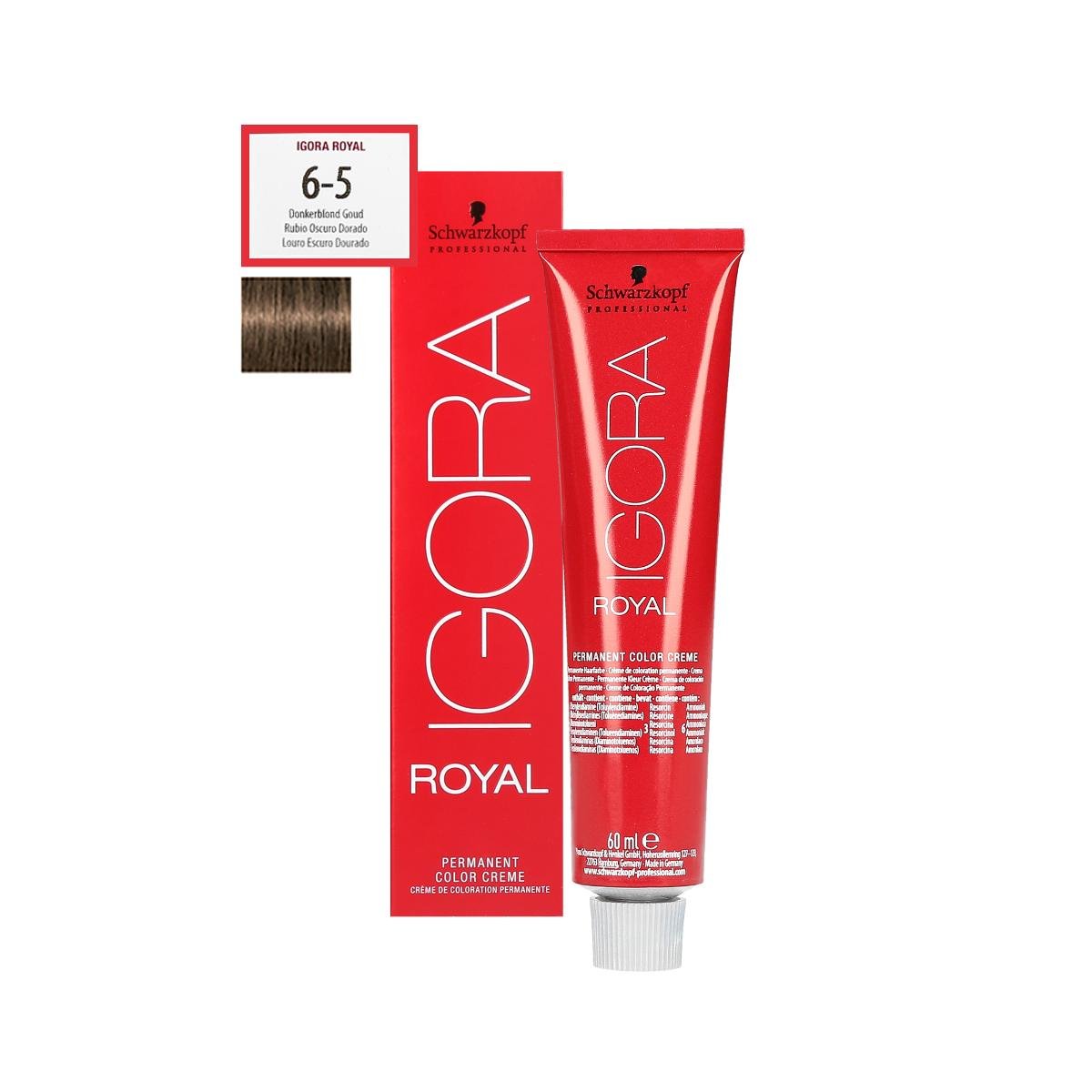 Schwarzkopf Professional Professional, Igora Royal, farba do włosów 6-5, 60 ml