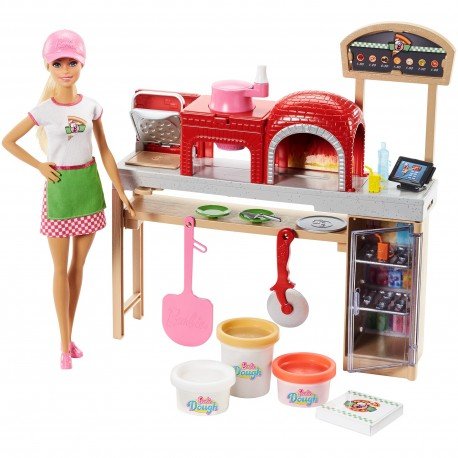 Mattel Zestaw pizzeria z lalką FHR09