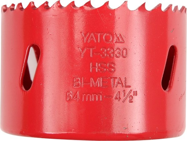 YATO Otwornica bimetalowa hss m3, 64 mm YT-3330