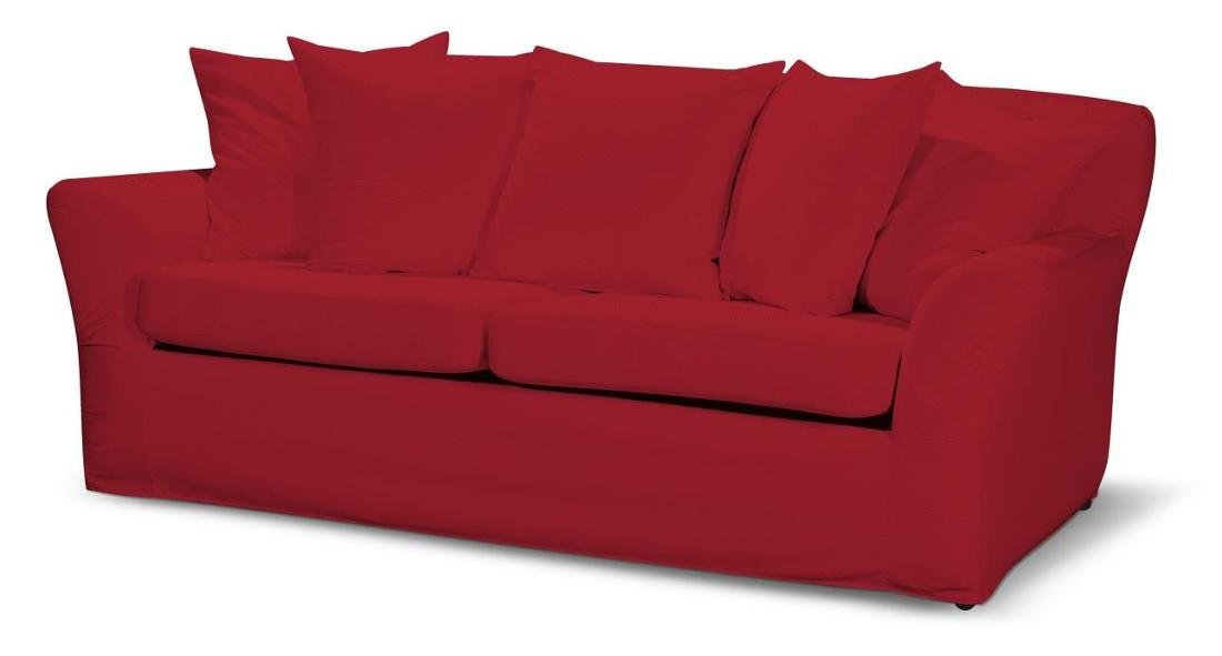 Dekoria Pokrowiec na sofę Tomelilla 3-osobową rozkładaną czerwony 197 x 95 x 75 cm Etna 645-705-60