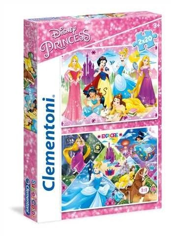 Clementoni Puzzle 2x20el Princess 24751