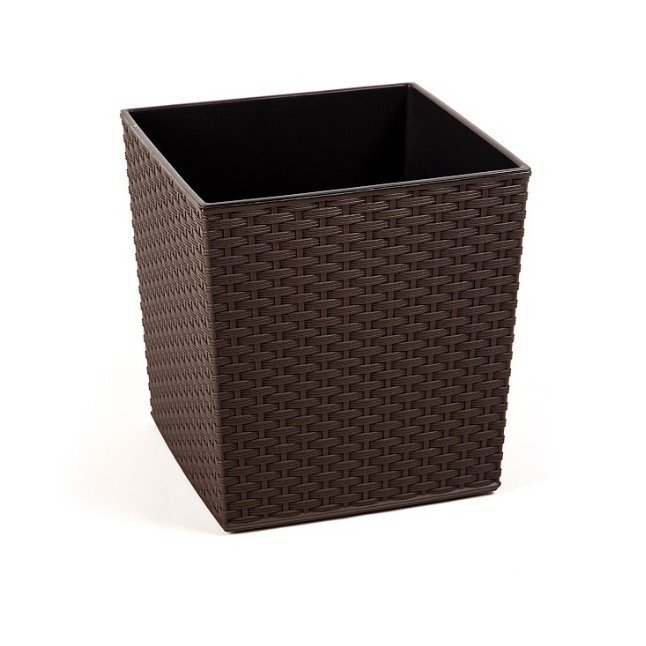 Blumfeldt Garden life Juka wzór rattan mokka 25x25 cm