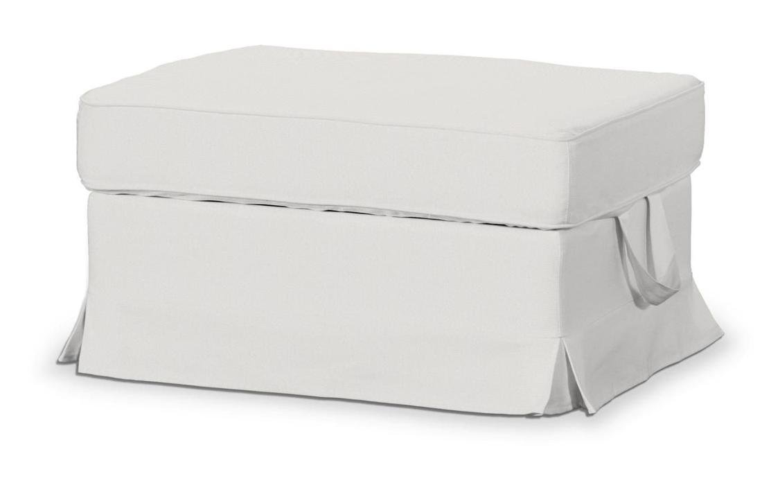 Dekoria Pokrowiec na podnóżek Ektorp Bromma kremowa biel 60 x 79 x 42 cm Etna 614-705-01