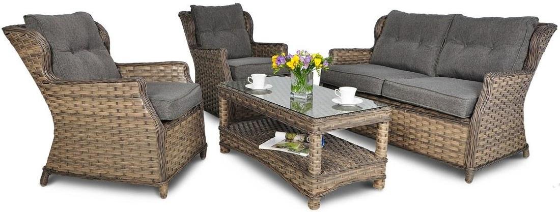 Focus Garden Meble technorattanowe GARDEN Trivento Melange