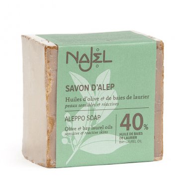 NAJEL mydło aleppo 40% oleju laurowego, 200 g