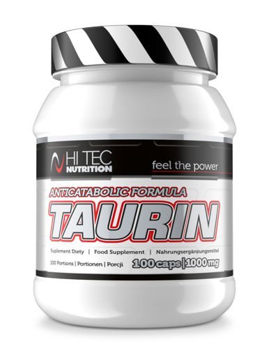 Hi-Tec Nutrition Hi-Tec Taurin 100 kapsułek 02756