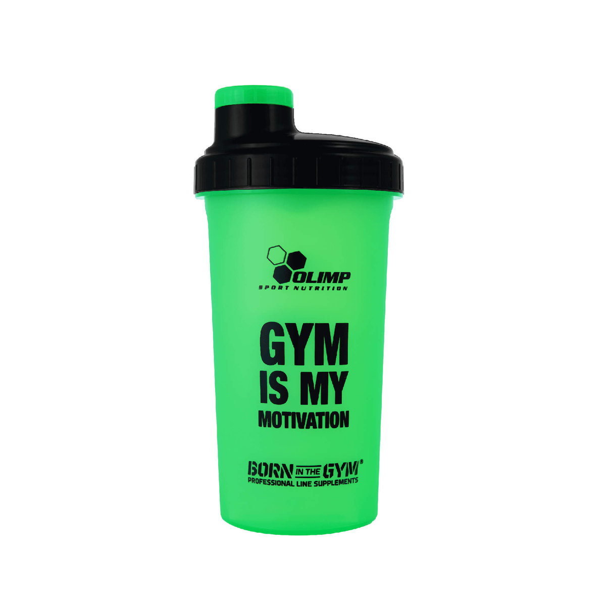 Olimp Shaker Gym Is My Motivation Green 700ml
