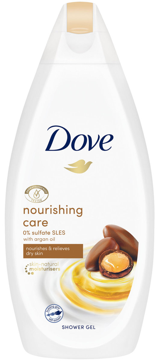 Dove Nourishing Care & Oil Shower Gel żel pod prysznic 500ml 58460-uniw