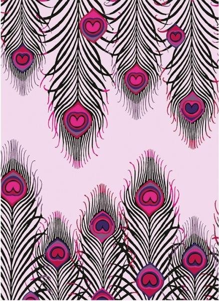 Ateneum Karnet B6 z kopertą Peacock Heart