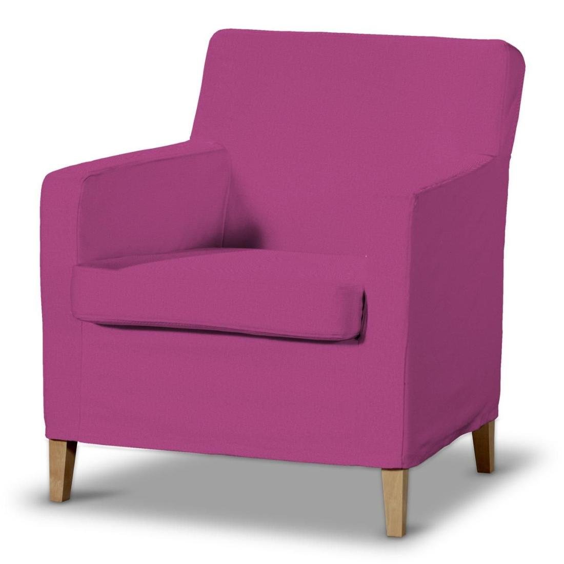 Dekoria pl pl Pokrowiec na fotel Karlstad amarant 61 x 56 x 80 cm Etna 621-705-23