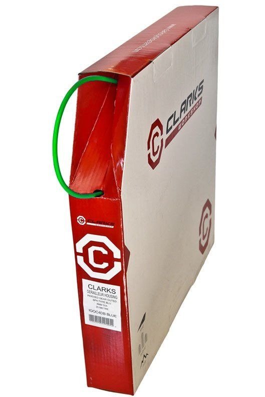 CLARKS Pancerz hamulca CLARKS 2P z teflonem 5mm x 30metrów zielony 5021646012122